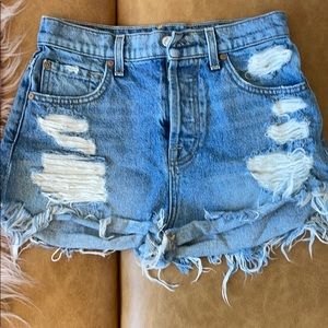 7 for all mankind Jean shorts